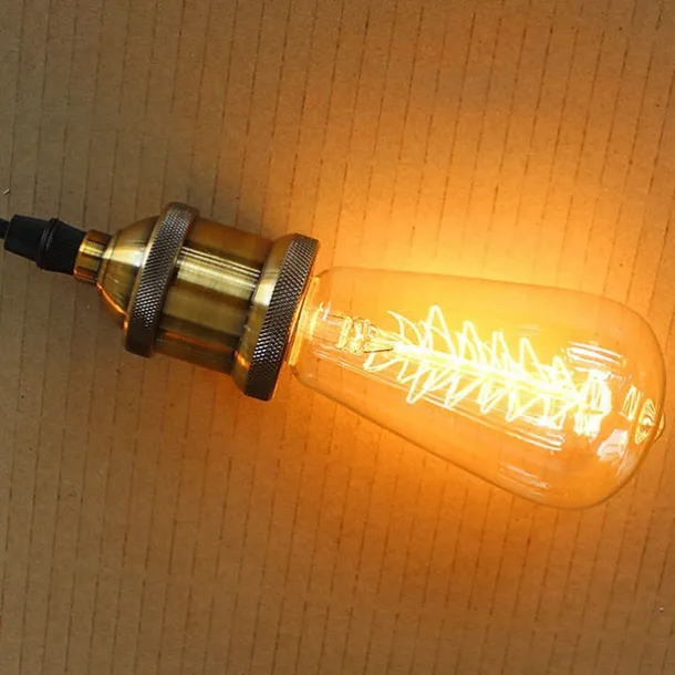1pc 40 W E26 / E27 ST64 Warm White 2300 k Retro / Dimmable / Christmas Trees Incandescent Vintage Edison Light Bulb 220-240 V
