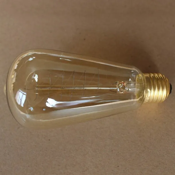 1pc 40 W E26 / E27 ST64 Warm White 2300 k Retro / Dimmable / Christmas Trees Incandescent Vintage Edison Light Bulb 220-240 V