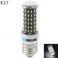 1pc 16 W LED Corn Lights 1500 lm E14 G9 E26 / E27 T 96 LED Beads SMD 3014 Warm White Cold White 220-240 V / 1 pc / RoHS