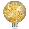 1pc 3 W LED Filament Bulbs 200 lm E26 / E27 G95 33 LED Beads SMD Decorative Starry Christmas Wedding Decoration Warm White 85-265 V / RoHS / CE Certified