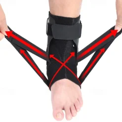 1PC Ankle Support Brace Breathable Neoprene Sleeve Adjustable Wrap