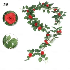 1pc Artificial Ivy Privacy Fence Screen 40 X 120 UV-Anti Fake Leaves Vines Grass Wall for Patio Balcony Privacy Garden Wedding Decoration