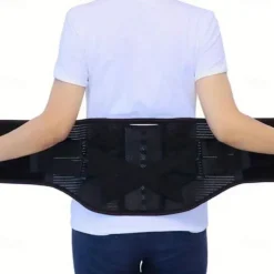 1pc Back Support Brace - Perfect For Women & Men With Herniated Discs & Sciatica