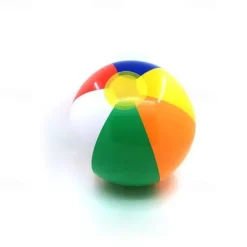 1pc Beach Balls - Large Rainbow Beach Ball Inflatable Pool Toys for Party Supplies Decorations Adults Kids Birthday Luau Summer Beach Water Games Beachball Party Favors