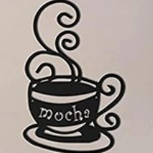 1pc Coffee Cup Metal Wall Art Outdoor Decor Rust Proof Wall Sculpture Ideal For Garden, Home, Farmhouse, Patio And Bedroom