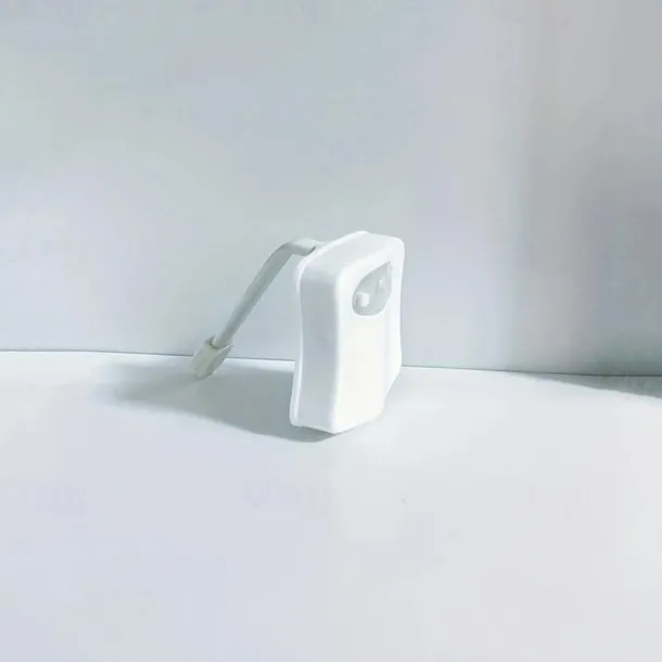 1pc Color Changing LED Toilet Bowl Light with Motion Sensor - Enhance Your Bathroom Experience with Ease Transform Your Bathroom with a Color-Changing LED Toilet Bowl Light - No Batteries Required!