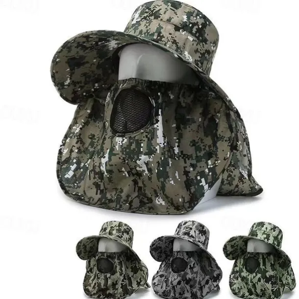 1pc Cooling Sun Hat - Summer Camping & Hiking Hat - Evaporative Cooling Technology & Breathable Mesh