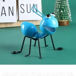 1pc Creative Iron Art Ant Animal Ornament, Home Decor