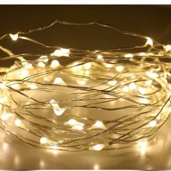 1pc Curtain Light 300 LEDs Window String Light Christmas Wedding Party Decorations, Warm White