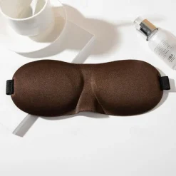1pc 3D Sleep Mask Blindfold Sleeping Aid Soft Memory Foam Eye Mask For Sleeping Travel Blockout Light Eye Cover