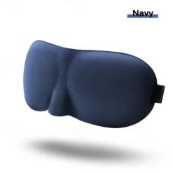 1pc 3D Sleep Mask Blindfold Sleeping Aid Soft Memory Foam Eye Mask For Sleeping Travel Blockout Light Eye Cover