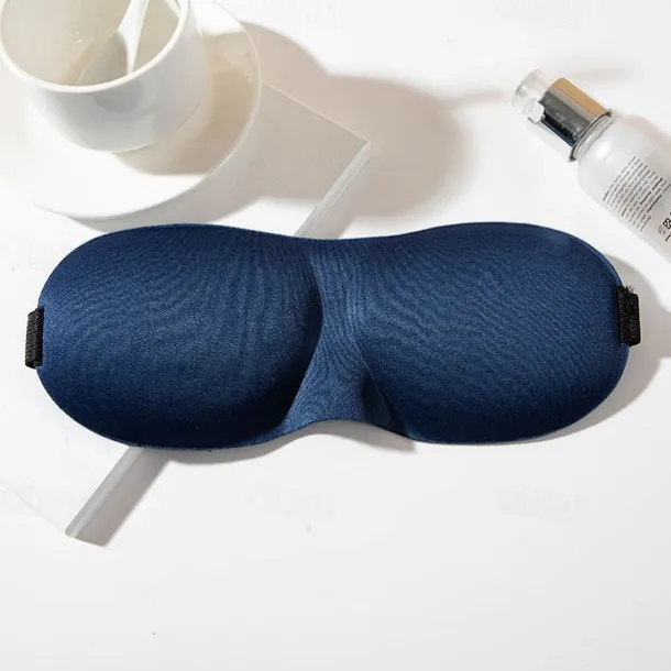 1pc 3D Sleep Mask Blindfold Sleeping Aid Soft Memory Foam Eye Mask For Sleeping Travel Blockout Light Eye Cover