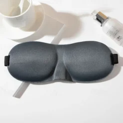 1pc 3D Sleep Mask Blindfold Sleeping Aid Soft Memory Foam Eye Mask For Sleeping Travel Blockout Light Eye Cover
