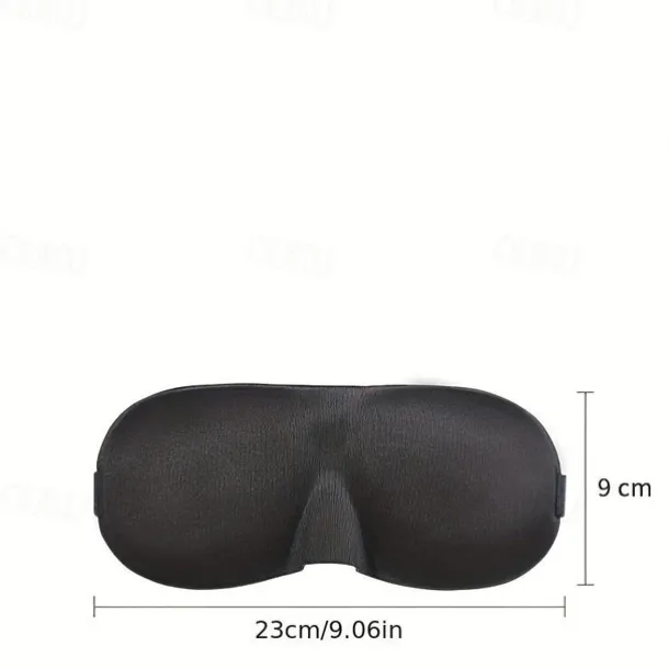 1pc 3D Sleep Mask Blindfold Sleeping Aid Soft Memory Foam Eye Mask For Sleeping Travel Blockout Light Eye Cover