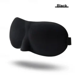 1pc 3D Sleep Mask Blindfold Sleeping Aid Soft Memory Foam Eye Mask For Sleeping Travel Blockout Light Eye Cover