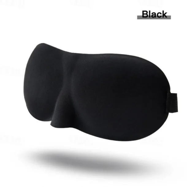 1pc 3D Sleep Mask Blindfold Sleeping Aid Soft Memory Foam Eye Mask For Sleeping Travel Blockout Light Eye Cover