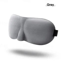 1pc 3D Sleep Mask Blindfold Sleeping Aid Soft Memory Foam Eye Mask For Sleeping Travel Blockout Light Eye Cover