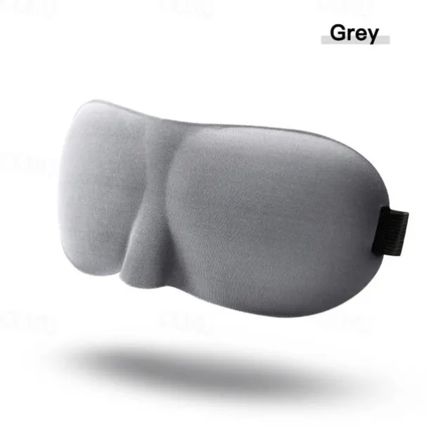 1pc 3D Sleep Mask Blindfold Sleeping Aid Soft Memory Foam Eye Mask For Sleeping Travel Blockout Light Eye Cover