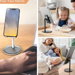 1pc Desktop Phone Holder Stand for Mobile Smartphone Support Tablet Desk Stand Cell Phone Universal Mount