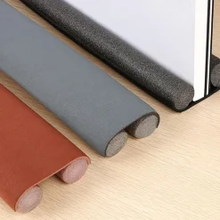 1pc Door Draft Stopper 36.6 Inch Under Door Draft Noise Blocker Black Gap Stoppers Entry Door Draft Guard For Bottom Of Doors Adjustable Twin Door Draft