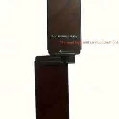 1pc Durable ABS Swing Rat Trap - No Power Needed, High-Strength Blue Plastic Mouse Catcher with Bait Holder for Effective Rodent Control, Single Use