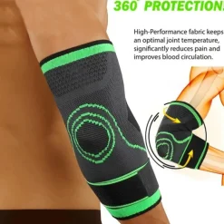1PC Elbow Brace For Tendonitis And Tennis Elbow, Elbow Compression Sleeve, Tennis Elbow Brace For Women And Men, Adjustable Strap For Tennis Elbow, Weightlifting, Workouts, During Fitness Activity