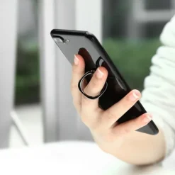 2PC Fashion Finger Phone Holder Ring 360 Rotating Phone Finger Grip Support Luxury Phone Holder Stand