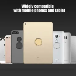 2PC Fashion Finger Phone Holder Ring 360 Rotating Phone Finger Grip Support Luxury Phone Holder Stand