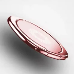 2PC Fashion Finger Phone Holder Ring 360 Rotating Phone Finger Grip Support Luxury Phone Holder Stand