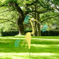 1pc Flamingo Yard Ornament, Swirl Bird-a Whimsical and Dynamic Bird That Spins with The Slight Garden Breeze, Flamingo Garden Yard Decor