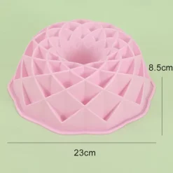 1pc Flower Bloom Shape Cake Baking Pan, Silicone 3D Modeling Suitable For DIY Baking Cake, Chocolate, Ice-cream, Fudge Jelly And Other Production, Baking Tools, Kitchen Gadgets Supplies