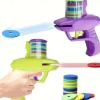 2pc Fun Foam Disc Blaster - Handheld Shooter with Soft Foam Discs for Indoor and Outdoor Play - Perfect Birthday Gift or School Class Prize for Boys and Girls