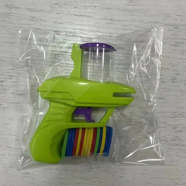 2pc Fun Foam Disc Blaster - Handheld Shooter with Soft Foam Discs for Indoor and Outdoor Play - Perfect Birthday Gift or School Class Prize for Boys and Girls