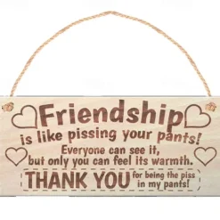 1pc, Funny Cats Signs Wooden Plaques With Sayings