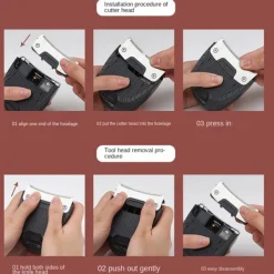 1pc Hair Clipper For Men For Hair Cutting Cordless Rechargeable Hair Trimmer Metal Cutting Grooming Kit Beard Shaver For Self Home Barbers