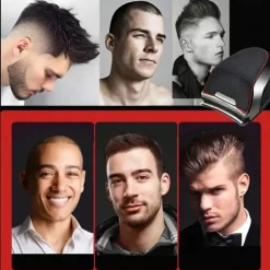 1pc Hair Clipper For Men For Hair Cutting Cordless Rechargeable Hair Trimmer Metal Cutting Grooming Kit Beard Shaver For Self Home Barbers