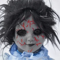 1pc Halloween Decoration Walking Doll Voice Control Sensing Luminous Bar Haunted House Scene Display