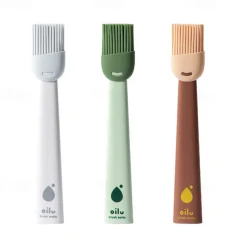 1Pc High Heat Silicone Basting Brush - Easy Clean BBQ & Baking Tool - Food Grade & Dishwasher Safe