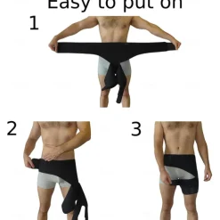 1PC Hip Brace for Sciatica Pain Relief | SI Belt/Sacroiliac Belt | Hip Pain| Compression Wrap for Thigh, Hamstring, Joints, Arthritis, Pulled Muscles | For Men, Women