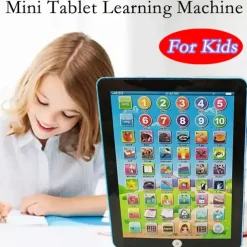 1pc Hot Selling Mini Tablet Computer Learning Machine For Kids, English Early Education Touch Reader, Gift Toy, Educational Early Education Toy