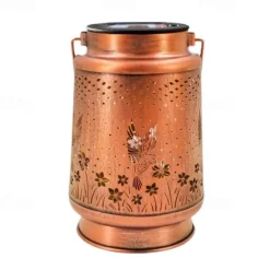 1pc Hummingbird Solar Lantern Lights, Outdoor Hanging Metal Decor Lanterns-Waterproof LED Decorative Light for Garden Patio Yard Lawn Backyard Front Porch As Gifts for Mom Grandma Women