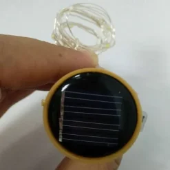 1pc 10LED 1m Solar Wine Bottle Stopper Copper Fairy Strip Wire Outdoor Party Decoration Novelty Night Lamp DIY