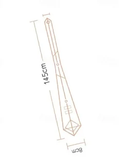 1Pc Men's Wedding Tie Narrow Stripe Tie 8cm Wide Men Arrow Pattern Tie