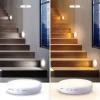 1pc Motion Sensor Lights Indoor Wireless LED Rechargeable magnetic stick on Wall Night Light Battery Operated USB Charging Stair Corridors Closet Kitchen Light Under Cabinets Light