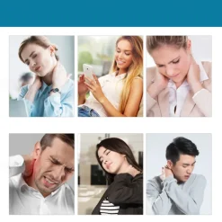 1PC Neck Brace Soft Neck Support Brace Cervical Collar Neck Protector Adjustable Sponge Neck Shoulder Relaxer Neck Collar Relieves Pain Spine Pressure for Sleeping Injury Home Office Use