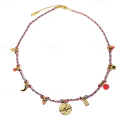 1PC Necklace For Women's Street Daily Alloy Retro Coin