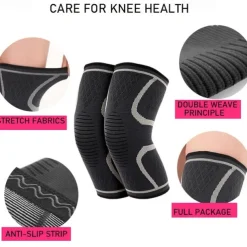1PC Non-slip Sports Kneepad,Outdoor Hiking Knee Protector,Knee Braces for Arthritis, Men Basketball Football Knee Support Brace
