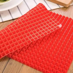 1pc Non-Stick Silicone Pyramid Cooking Mat for Baking, Microwave Oven, and Pastry - Easy Cleanup and Durable