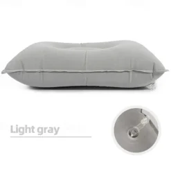 1pc Outdoor Camping Inflatable Pillow Portable Compact and Lightweight Air Pillow for Hiking Travel and Sleeping Provides Neck Support Easy to Inflate and Deflate Comfortable for Outdoor Adventures