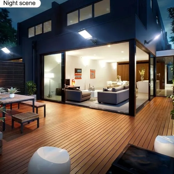 1pc Outdoor LED Solar Sensor Street Light, Waterproof RIR Motion Sensor with 3 Lighting Modes for Garden Patio Path Yard Garage Wall Lamp